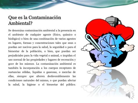 Contaminación Ambiental   ppt descargar