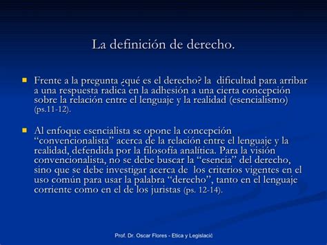 Contexto y definición de derecho  Carlos S. Nino .