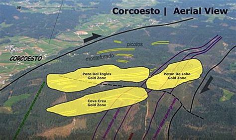 Controversia con la mina de oro de Corcoesto en Galicia