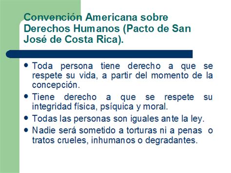 CONVENCIÓN AMERICANA SOBRE DERECHOS HUMANOS | BASTA DE TORTURA