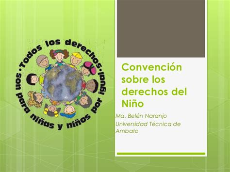Convención sobre los derechos del niño