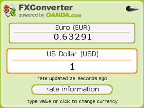 Conversor de monedas: OANDA FXConverter   miBlackBerry.com