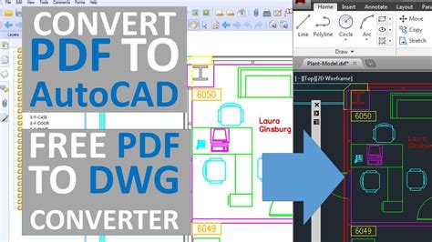 Convert PDF to AutoCAD   Free PDF to DWG converter   YouTube