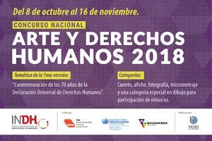 Convocatoria Concurso Arte y Derechos Humanos 2018   INDH