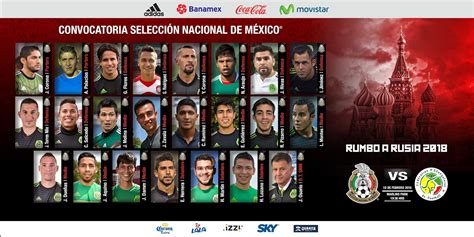 Convocatoria de la selección mexicana y Sub23   Apuntes de ...