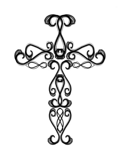 Cool Christian Crosses Drawings