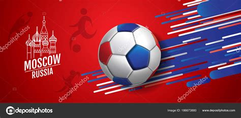 Copa de futebol, futebol, Moscou, Rússia, Poster Design ...