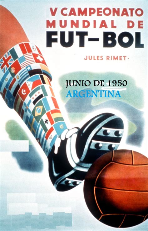 Copa Mundial de Fútbol Argentina 1950  ASXX  | Historia ...