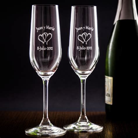 Copas de cava para parejas