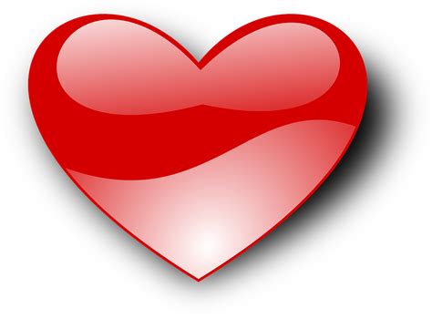 Corazón El Amor Brillante San · Gráficos vectoriales ...