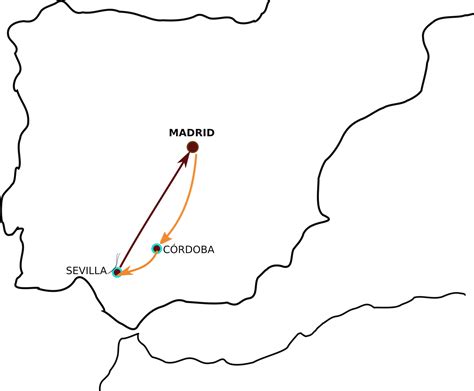 Córdoba y Sevilla en bus y AVE