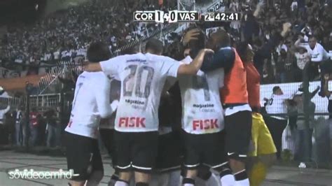 Corinthians 1 x 0 Vasco   Gol de Paulinho   Narração ...