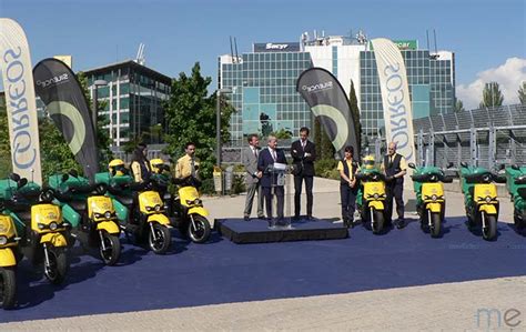 CORREOS presenta en Madrid 200 nuevas motos eléctricas ...