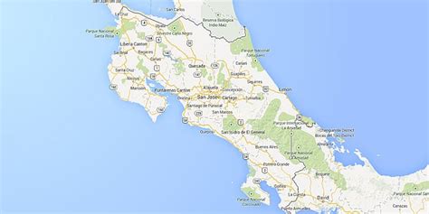 Costa Rica Maps   Where is Costa Rica?