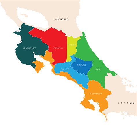 Costa Rica Regions