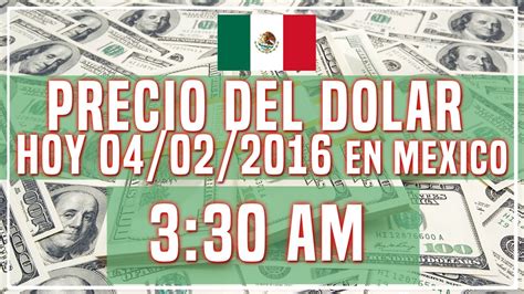 Cotizacion del dolar a peso mexicano hoy   drureport343 ...