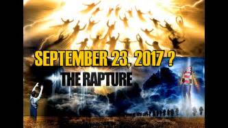 Could the RAPTURE be this close..? SEPTEMBER 23 2017, Rosh ...