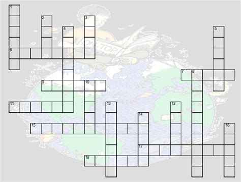 Country and City crossword