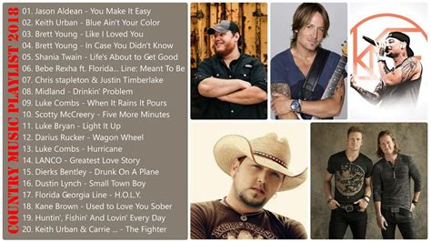 Country Music Playlist 2018   Top 100 Brand New Country ...