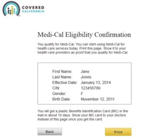 Covered California Website to Verify Medi Cal Eligibility