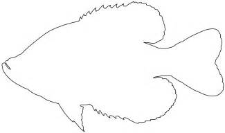 Crappie Silhouette | Free vector silhouettes