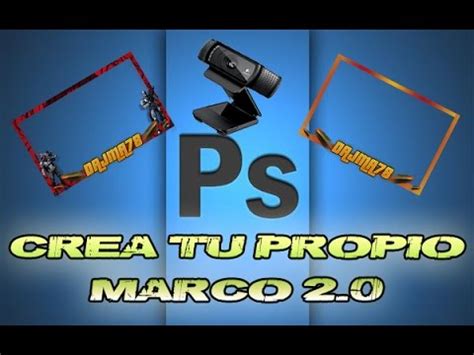 Creación de Marco para imagen webcam 2.0   Photoshop   YouTube
