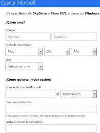 Crear hotmail   Como Iniciar Sesion en