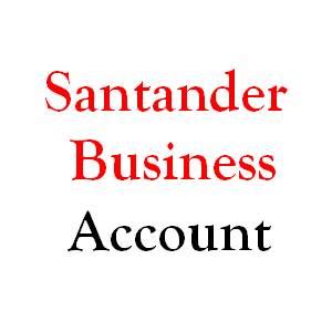 Create Santander business account on santander.co.uk