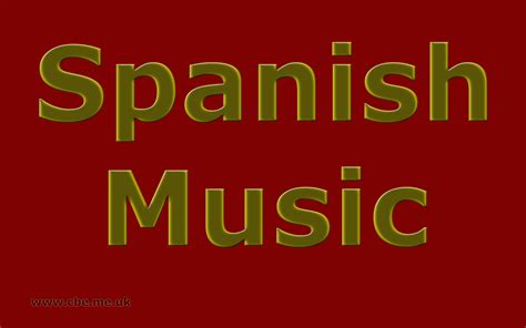 Created by Enter: 89. Spanish Music
