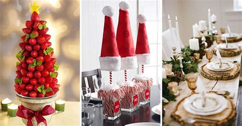 Creativas y originales ideas para decorar tu mesa en Navidad