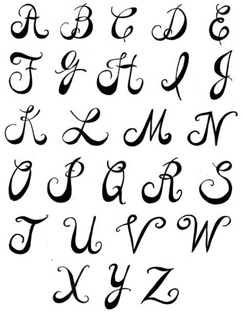 creative hand lettering alphabets | Pamela s Parasols ...