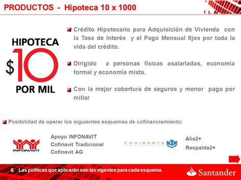 Credito Hipotecario Santander Con Apoyo Infonavit ...