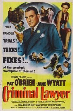Criminal Lawyer  1954    FilmAffinity
