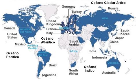 Crisis Financiera Mundial desde G8: Mapa e información del ...