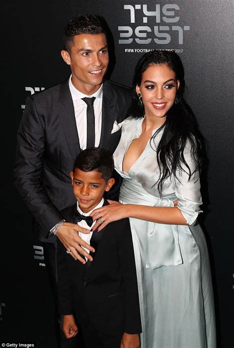 Cristiano Ronaldo and Georgina Rodriguez at FIFA awards ...