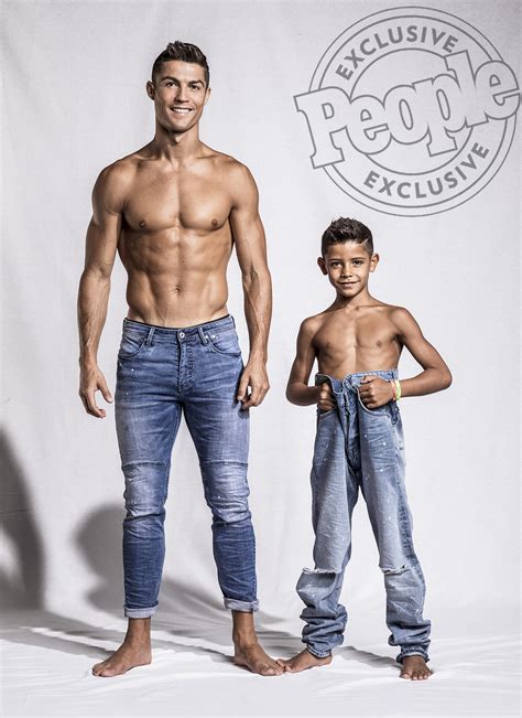 Cristiano Ronaldo and Son: Fashion Photo Shoot | PEOPLE.com