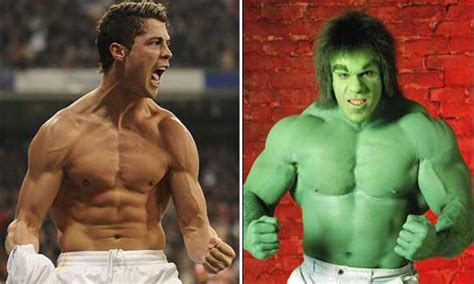 Cristiano Ronaldo, comparado con Hulk, la Masa por la ...