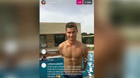 Cristiano Ronaldo | Instagram LIVE | Dive in pool | May 4 ...