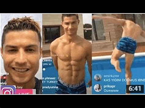 Cristiano Ronaldo instagram Live Stream   Message to ...