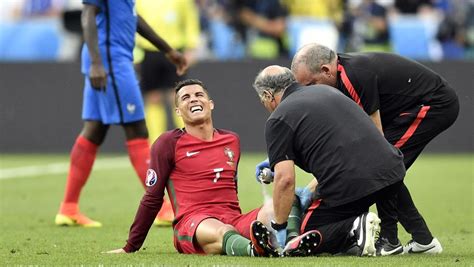 ¡Cristiano Ronaldo, lesionado!