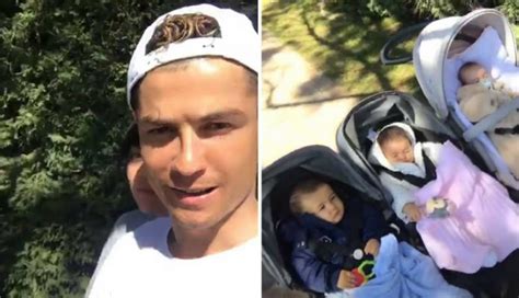 Cristiano Ronaldo: Mira el paseó familiar con sus tres ...