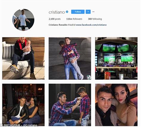 Cristiano Ronaldo second on Instagram s most followed ...
