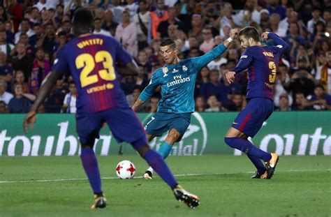 Cristiano Ronaldo vs Barcelona Super Cup First Leg