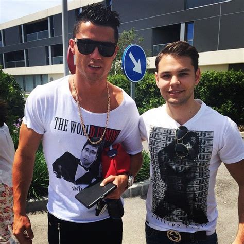 Cristiano Ronaldo with fan at Valdebebas today  Instagram ...