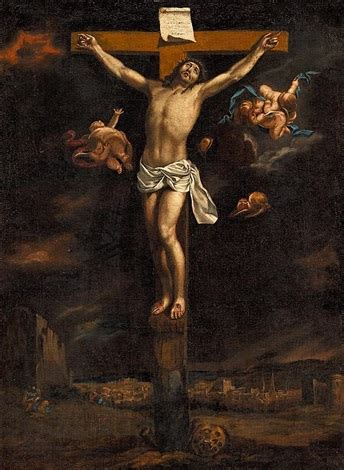 Cristo crucificado by French School  17  on artnet