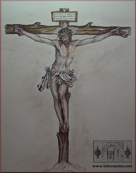Cristo crucificado dibujo   Imagui
