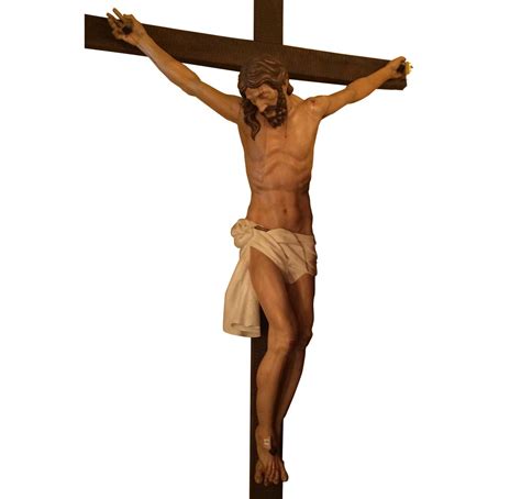 Cristo Crucificado madera | Cristos | Santarrufina