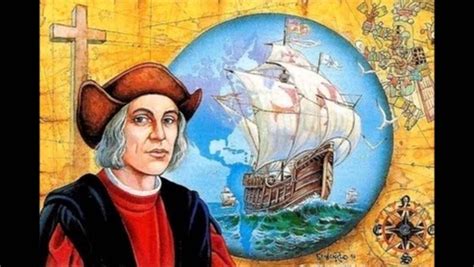 Cristóbal Colón, navegante genovés que en su camino ...