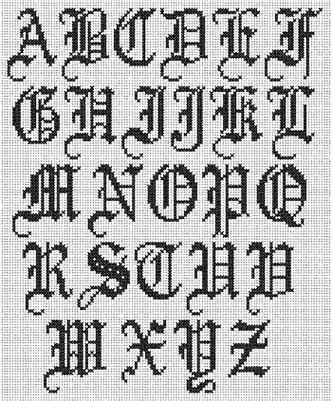 Cross Stitch Mania: Free Alphabet Cross Stitch Chart