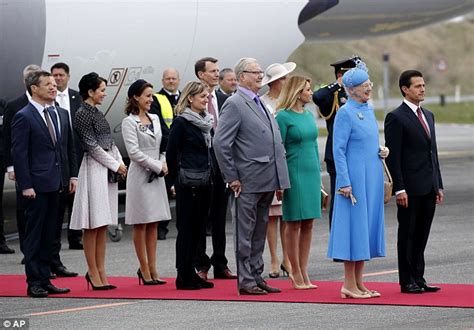 Crown Princess Mary of Denmark welcomes Mexican President ...
